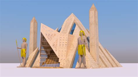 Modern Egyptian Pyramids for Architecture | Egyptian pyramids, Pyramids ...