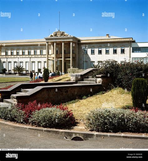 geography / travel, Ethiopia, Addis Ababa, palace of the former emperor, garden Stock Photo - Alamy