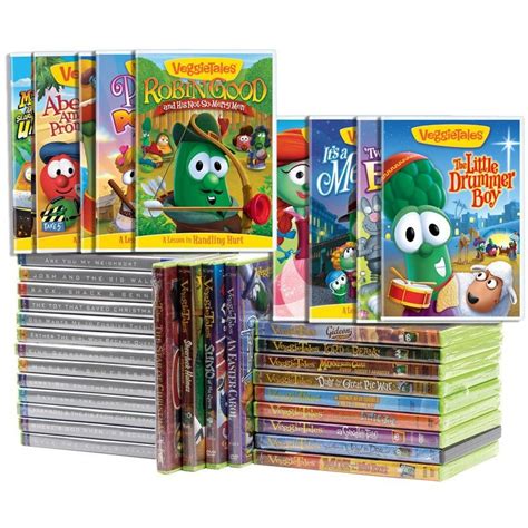 VeggieTales DVD Library - The Complete Collection | Veggietales, Tv ...