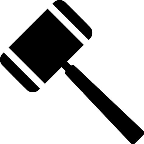 SVG > hammer decision judge - Free SVG Image & Icon. | SVG Silh