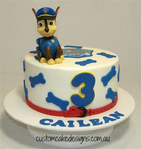 Paw Patrol Chase Cake on Cake Central | Paw patrol chase cake, Paw patrol birthday cake, Paw ...