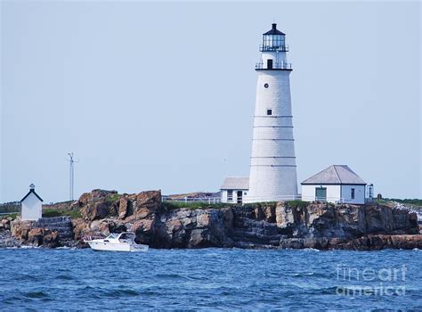 Boston Harbor Lighthouse # 3 Photograph by Poet's Eye