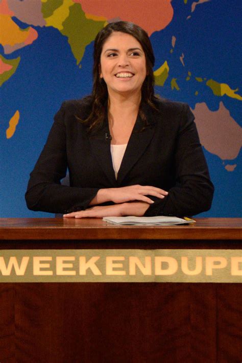 Cecily Strong Weekend Update - Actress Happy About Michael Che Switch