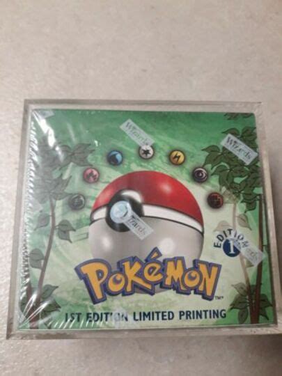 Mavin | Pokemon 1st Edition Jungle Booster Box Sealed