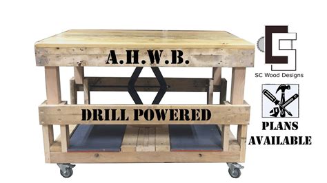 Adjustable Height Work Bench - YouTube