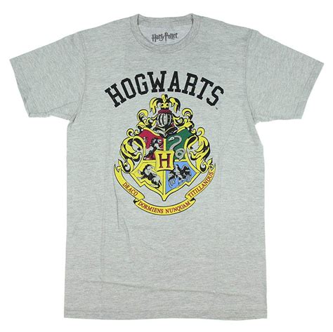 Rock Ts Harry Potter Hogwarts School Crest T-Shirt | Shop Today. Get it ...