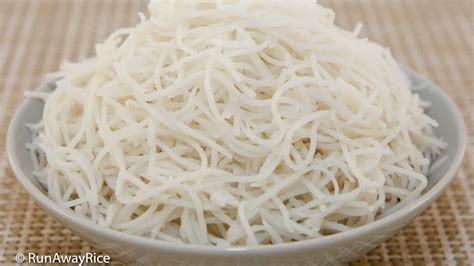 Rice Vermicelli (Bun) - How to Cook Perfect Noodles - RunAwayRice