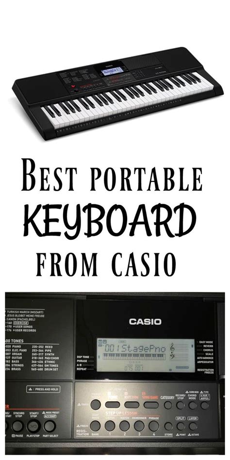 Best Portable Keyboard From Casio | Portable keyboard, Keyboard, Casio