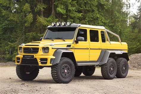 Mercedes G63 AMG 6x6 Tuned to 840 HP by Mansory, Stuffed with Carbon - autoevolution