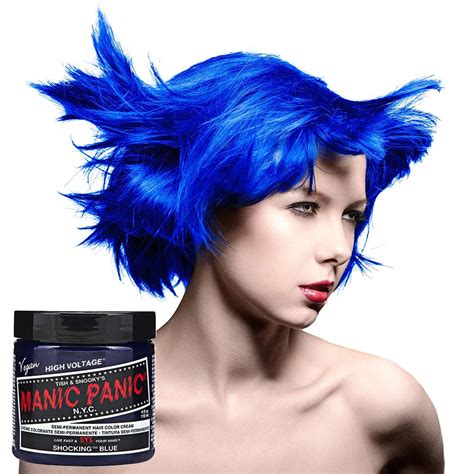 Manic Panic Shocking Blue Hair Dye | Angel Clothing