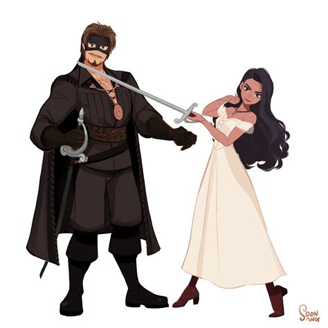 Zorro And Elena Costume