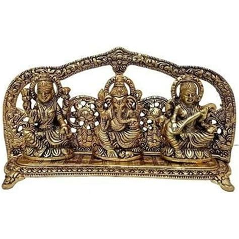 Design Lakshmi Ganesh Saraswati Idol Showpiece (STY-2271605) - Stayhit