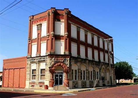 First State Bank Building, Honey Grove, Texas.