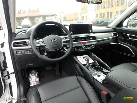 Black Interior 2020 Kia Telluride S AWD Photo #133480546 | GTCarLot.com