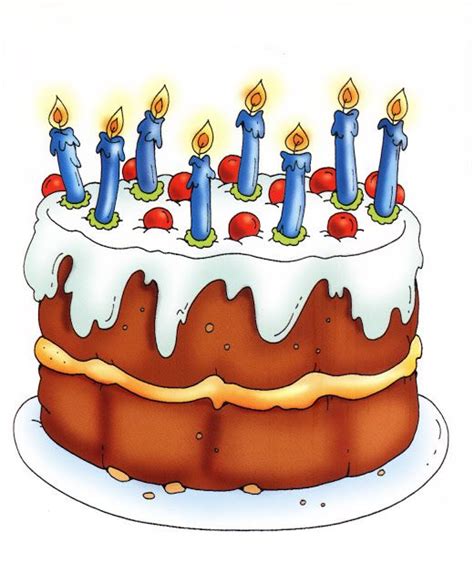 Happy birthday cake clipart the cliparts - Clipartix