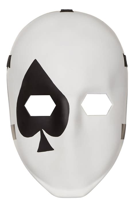 Fortnite Wild Card Spade Adult Mask - PureCostumes.com