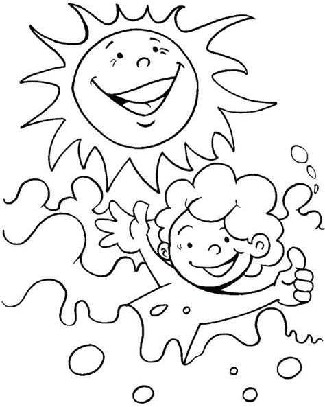 Sunny Day Coloring Pages at GetColorings.com | Free printable colorings ...