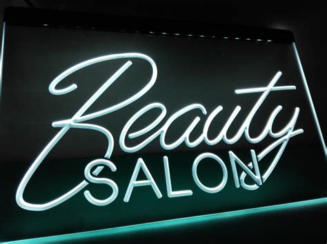 Beauty Salon - neon sign - LED sign - shop - What's your sign?
