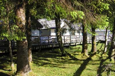 Boardwalk Cabins at Waterfall Resort Alaska