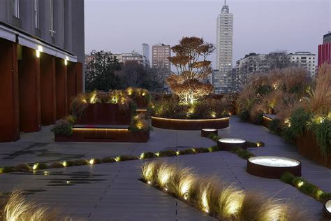 Landscape Lighting Commercial | Precision Landscape Management