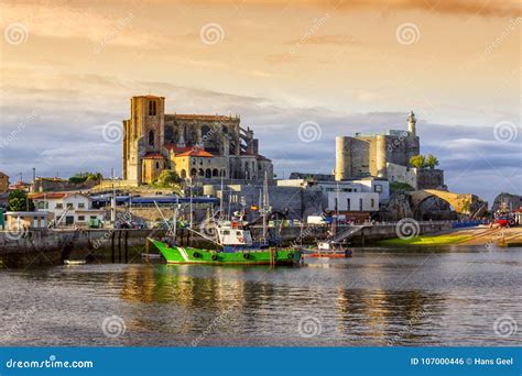 Castro Urdiales, a Town in the North of Spain Editorial Photo - Image ...