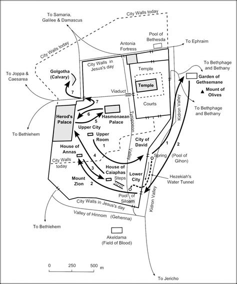 Kidron valley map from thebiblejourney 1 | Jesus on the cross, Jesus, Bible study notebook