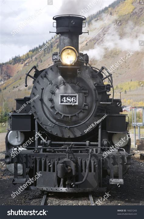 This Photo Front Old Steam Locomotive Stock Photo 16021243 - Shutterstock