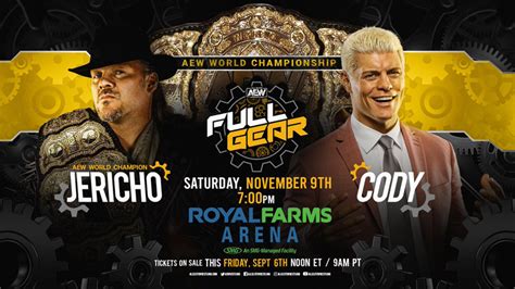 AEW Full Gear Results (11/9/19): Jericho Defends Against Cody, More!