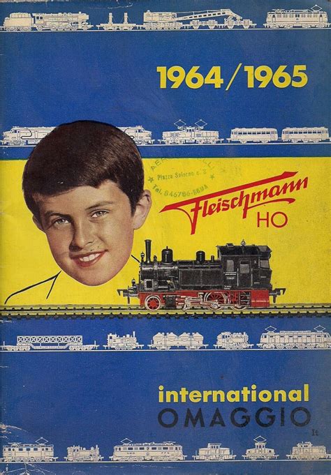 FLEISCHMANN CATALOG 1964-65 Original Italian Edition Trains - Etsy