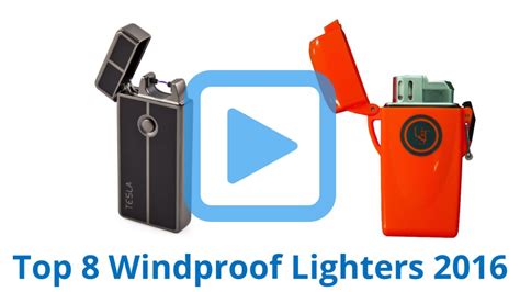 Top 8 Windproof Lighters of 2017 | Video Review