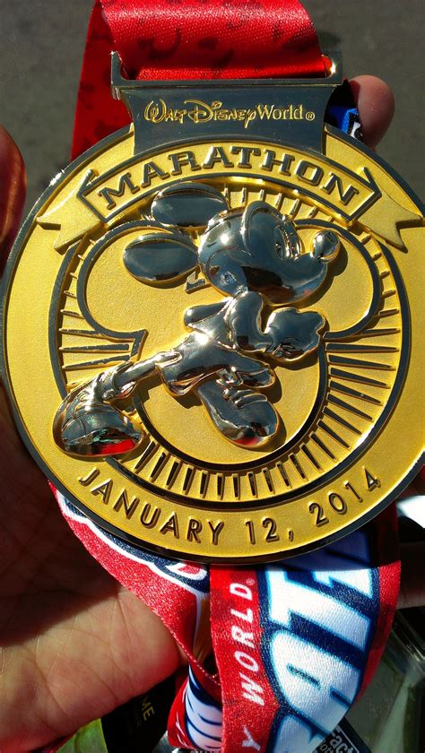 Finisher's medal. | Running medals, Marathon medal, Run disney