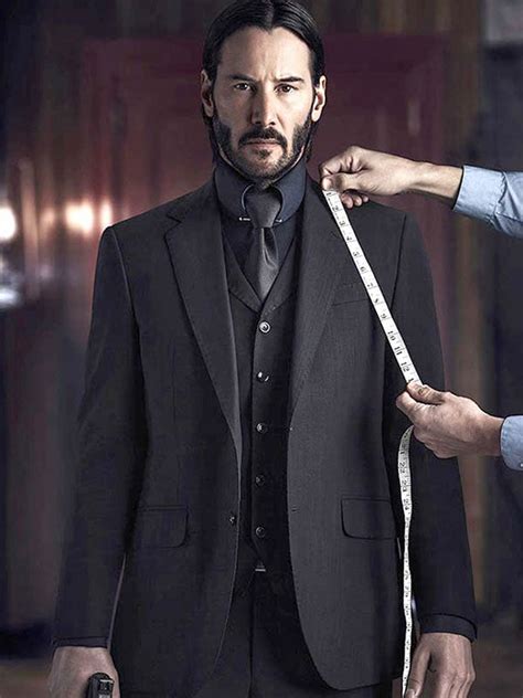 John Wick Suit – Keanu Reeves 3 Piece Suit | Leather Jacketz