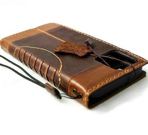 Genuine Leather Case Wallet For Apple iPhone 11 12 13 14 Pro Max 6 7 8 ...