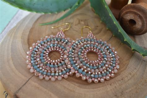 Round Beaded earrings - Ms Hoity Toity