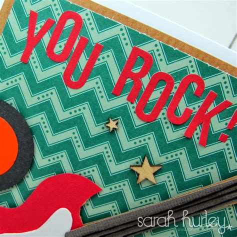 Sarah Hurley Blog: You Rock Card & Guitar Template