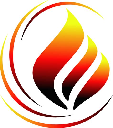 Flame Logo 3 Clip Art at Clker.com - vector clip art online, royalty ...