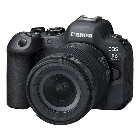 Canon EOS R6 Mark II + RF 24-105 mm f/4 L IS STM Appareil photo hybride ...