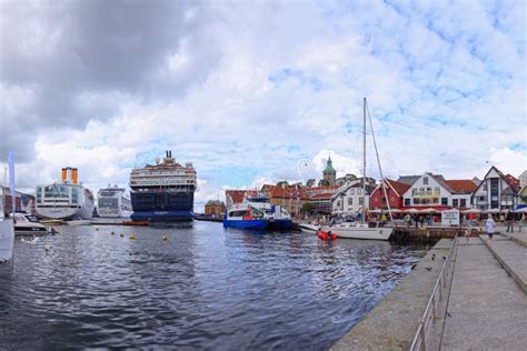 Port of Stavanger, Norway. editorial photo. Image of boat - 24884376