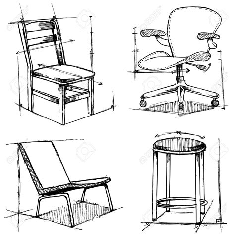 Furniture Design Drawing at GetDrawings | Free download