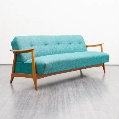 Vintage 1950s fold-out sofa | #158764