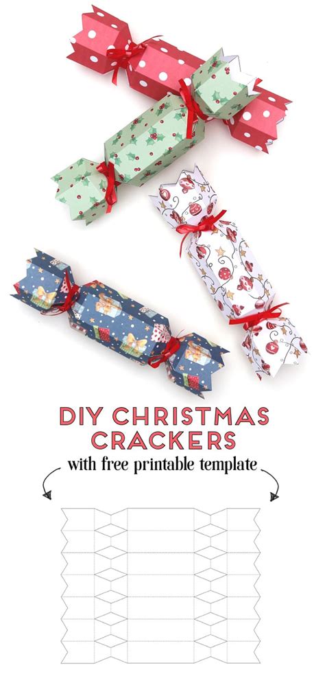 DIY CHRISTMAS CRACKERS - FREE PRINTABLE TEMPLATE. — Gathering Beauty | Diy christmas crackers ...