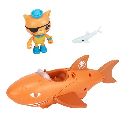 Buy Octonauts Above & Beyond, Kwazii & Gup B Adventure Pack, Deluxe Toy Vehicle & 3" Figure ...