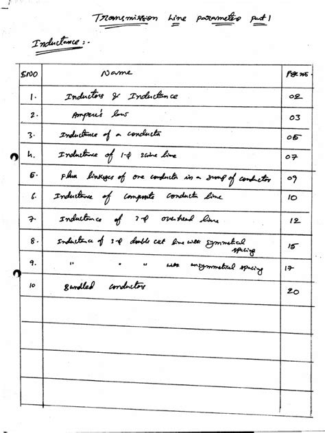 Transmission Line Parameters 1 | PDF