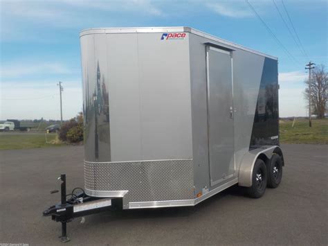 Cargo Trailer - 2020 Pace American Cargosport 7' X 12' 7k Enclosed | TrailersUSA