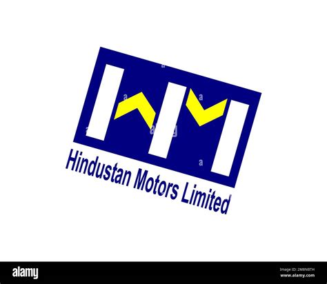 Hindustan Motors, rotated logo, white background B Stock Photo - Alamy