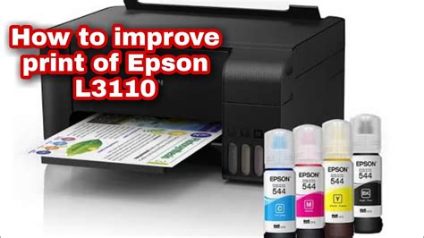 Epson L3110 Head Cleaning and Power ink Flushing Tutorial - YouTube