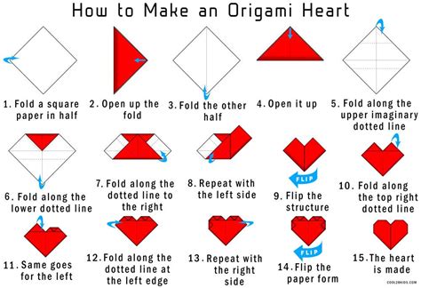 Origami Heart Instructions