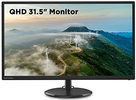 Lenovo 31.5-inch QHD Near Edgeless Monitor with IPS Panel, - TechGlare ...