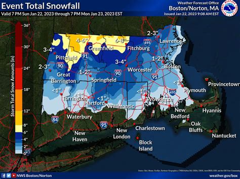 Winter storm warning issued in Massachusetts: Here’s how much snow to expect - masslive.com