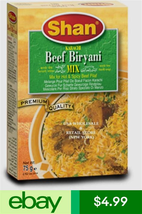 Shan Spices, Seasonings & Extracts Home & Garden #ebay | Beef biryani, Biryani, Food dishes